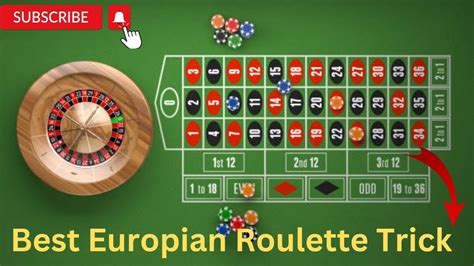 european roulette strategy